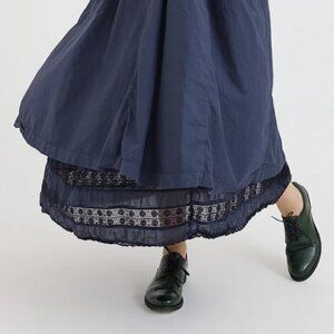 Metta Melbourne Harper Skirt - Cotton Voile, Seafoam Green